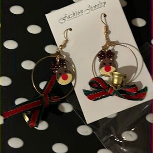 Xmas Reindeer Earrings